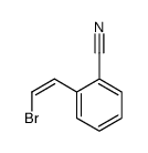 2-(2c-bromo-vinyl-(r))-benzonitrile Structure