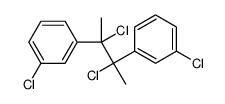 1-chloro-3-[2,3-dichloro-3-(3-chlorophenyl)butan-2-yl]benzene结构式