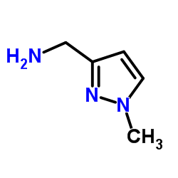 1-(1-Methyl-1H-pyrazol-3-yl)methanamine Structure