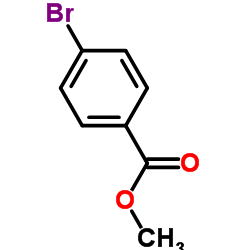 Methyl 4-bromobenzoate structure