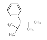 Phosphine,bis(1-methylethyl)phenyl- Structure