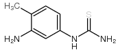 (3-amino-4-methylphenyl)thiourea结构式