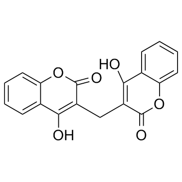 双羟香豆素结构式