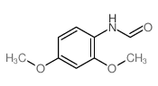 Formamide,N-(2,4-dimethoxyphenyl)-结构式