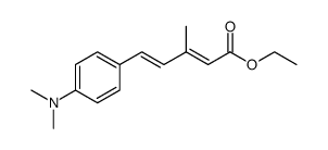 ethyl (2E,4E)-5-(4-(dimethylamino)phenyl)-3-methylpenta-2,4-dienoate Structure