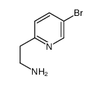 5-溴-2-吡啶乙胺结构式