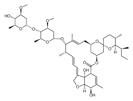 二氢阿维菌素B1a结构式