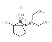3-diethylamino-1,7,7-trimethyl-norbornan-2-ol结构式