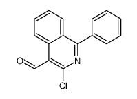 3-chloro-1-phenylisoquinoline-4-carbaldehyde结构式