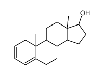 Δ2,4-Androstadien-17-β-ol结构式