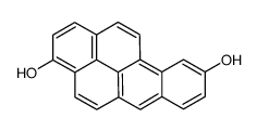 benzo[a]pyrene-3,9-diol结构式