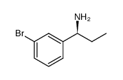(S)-1-(3-溴苯基)丙烷-1-胺结构式