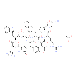 Nafarelin (acetate) Structure