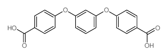 1,3-双(4'-羧基苯氧基)苯结构式