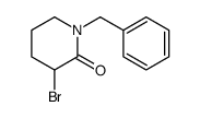 1-苄基-3-溴哌啶-2-酮结构式