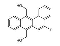 [5-fluoro-12-(hydroxymethyl)benzo[a]anthracen-7-yl]methanol Structure