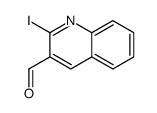2-iodoquinoline-3-carbaldehyde Structure