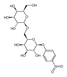 P-NITROPHENYL 6-O-B-D-GALACTOPYRANOSYL-B-D-GALACTO结构式