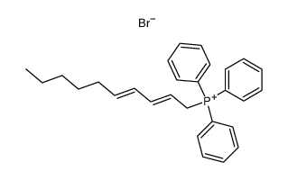 triphenyl(trans,trans-2,4-decadienyl)phosphonium bromide Structure