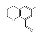6-氟-色满-8-甲醛结构式