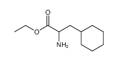 ethyl 2-amino-3-cyclohexylpropionate Structure