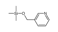 Pyridine, 3-[[(trimethylsilyl)oxy]methyl]- (9CI)结构式