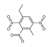1-ethyl-4-methyl-2,3,5-trinitro-benzene结构式