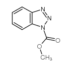 1H-苯并三唑-1-甲酸甲酯结构式