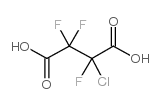 2-chloro-2,3,3-trifluorobutanedioic acid Structure