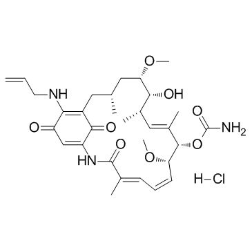 Tanespimycin Hydrochloride结构式