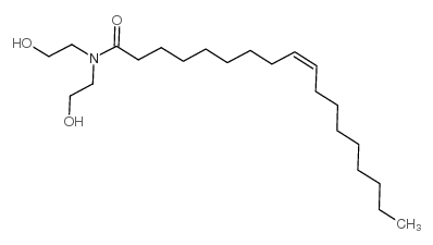 N,N-Diethanololeamide Structure