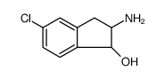 1H-Inden-1-ol, 2-amino-5-chloro-2,3-dihydro- Structure