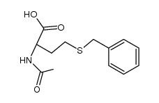 S-benzyl-N-acetyl-DL-homocysteine结构式