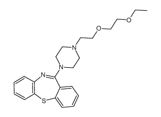 乙基喹硫平富马酸盐结构式