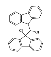 2,3-Dichlor-1,1,3,3-bis-biphenylen-propan Structure