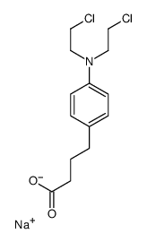 Chlorambucil sodium salt Structure