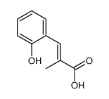 3-(2-hydroxyphenyl)-2-methylprop-2-enoic acid结构式
