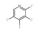 2,3,5-Trifluoro-4-iodopyridine Structure