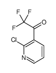1-(2-chloropyridin-3-yl)-2,2,2-trifluoroethanone结构式