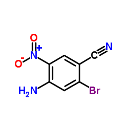 4-Amino-2-bromo-5-nitrobenzonitrile Structure