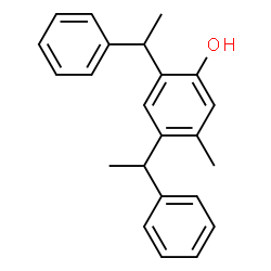5-Methyl-2,4-bis(α-methylbenzyl)phenol结构式