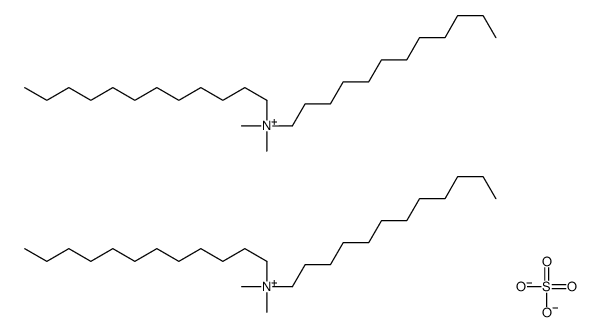 didodecyl(dimethyl)azanium,sulfate Structure