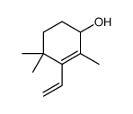 3-ethenyl-2,4,4-trimethylcyclohex-2-en-1-ol Structure