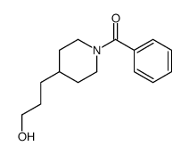 [4-(3-hydroxypropyl)piperidin-1-yl]-phenylmethanone结构式