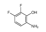 6-氨基-2,3-二氟苯酚结构式