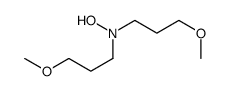 N,N-bis(3-methoxypropyl)hydroxylamine结构式