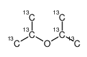 二异丙醚-13C6结构式