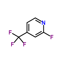 2-Fluoro-4-trifluoromethylpyridine Structure