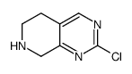 2-chloro-5,6,7,8-tetrahydropyrido[3,4-d]pyrimidine Structure
