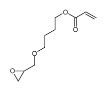 4-Hydroxybutyl acrylate glycidyl ether Structure